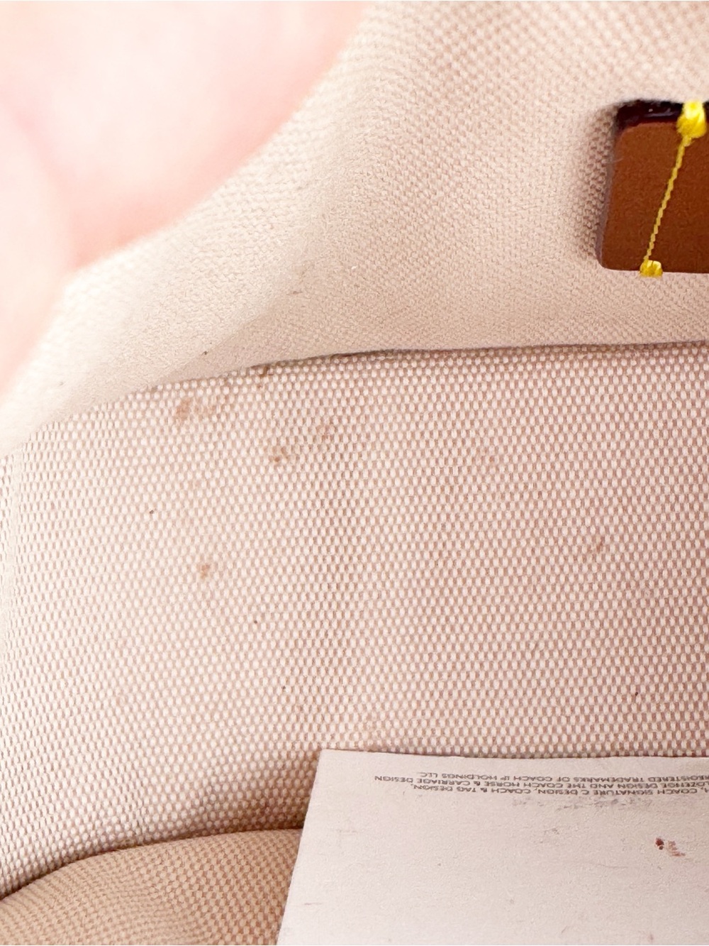 Coach Swinger 20 C5430 Glovetanned Pink Leather Chain Shoulder Crossbody Bag - Picture 7 of 9